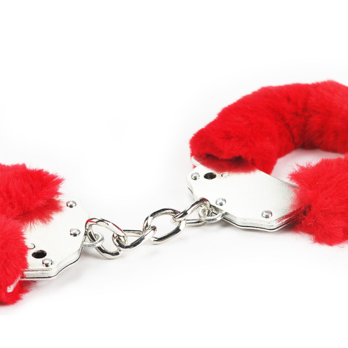Наручники с мехом LoveToy Fetish Pleasure Fluffy Hand Cuffs